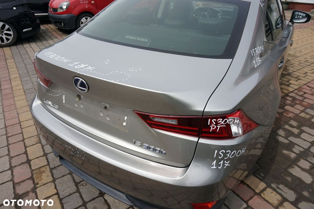 KLAPA BAGAŻNIKA TYLNA IS III E3 1J7  SREBRNY ATOMIC LEXUS 2013-2017 - 3