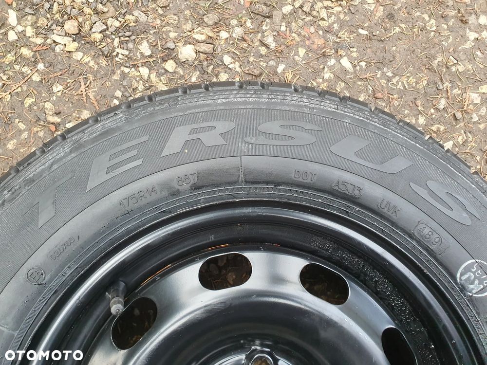 KOŁO DOJAZDOWE Felga stalowa MW R1-1273 6Jx14 5x100 ET38  175R14  GOLF IV BORA AUDI A3 - 3