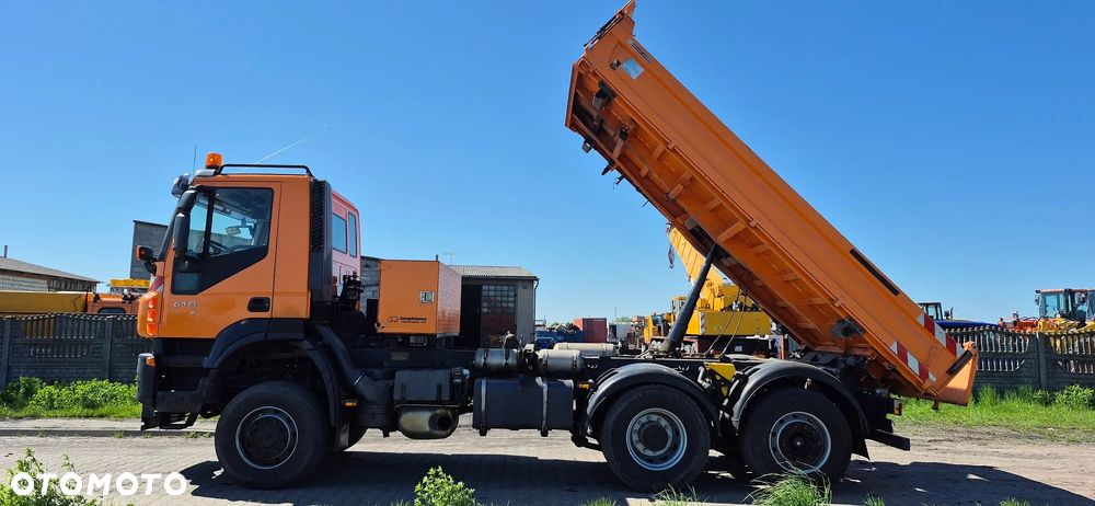 Iveco Trakker 410 6x4 na przednie koła blokada mostów - 7