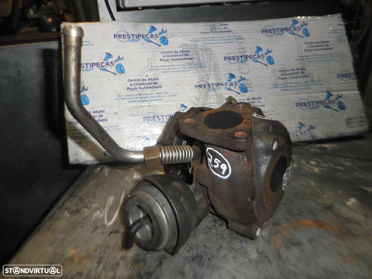 Turbo 24445061 7176251  OPEL ZAFIRA A 2003 2.2DTI 125CV 5P CINZA DIESEL - 2