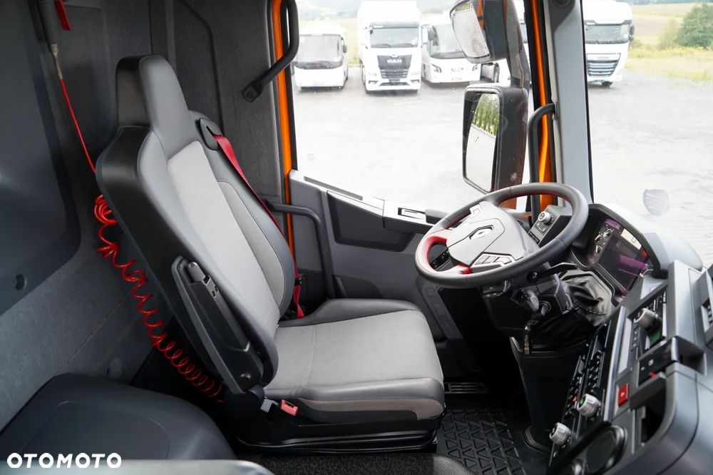 Renault K 480 / 8x4 / WYWROTKA DWUSTRONNA / HYDROBURTA / KLAPODRZWI  / SPROWADZONY / PO KONTRAKCIE SERWISOWYM - 28