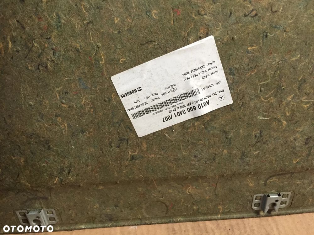 MERCEDES SPRINTER W910 20R PODSUFITKA A9106903401 - 2