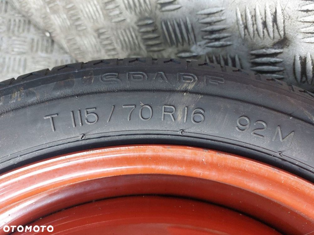 LEWAREK PODNOŚNIK + DOJAZDÓWKA 5x110 4Jx16 115/70R16 SAAB 9-5 I - 7