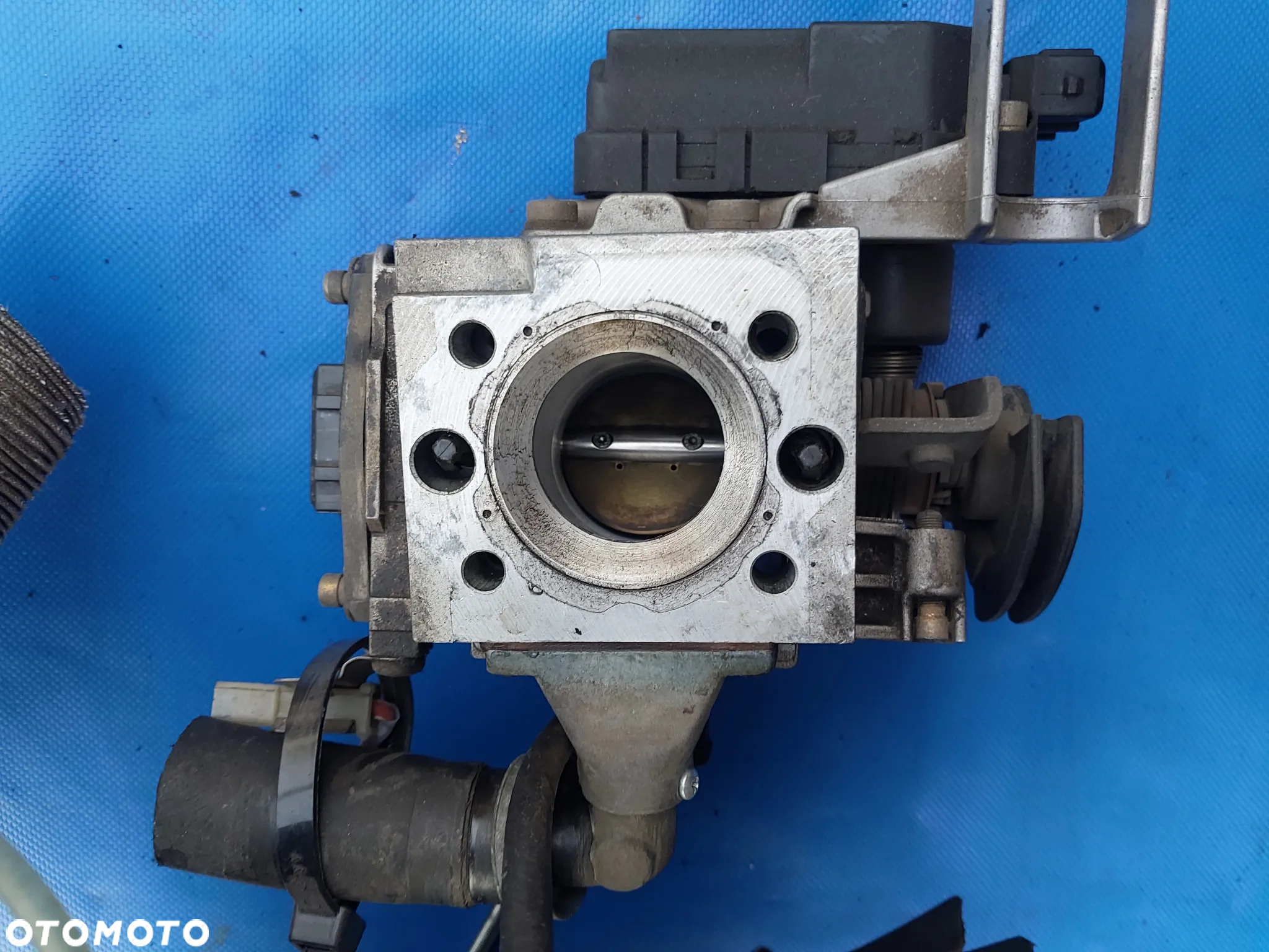 Wtrysk Audi 80 B4 91-96 2.0 Monowtrysk gaźnik przepustnica KOMPLET 3435201579 Bosch 0132008601 Volkswagen Passat Sirocco Corrado KOMPLETNY GWARANCJA - 7