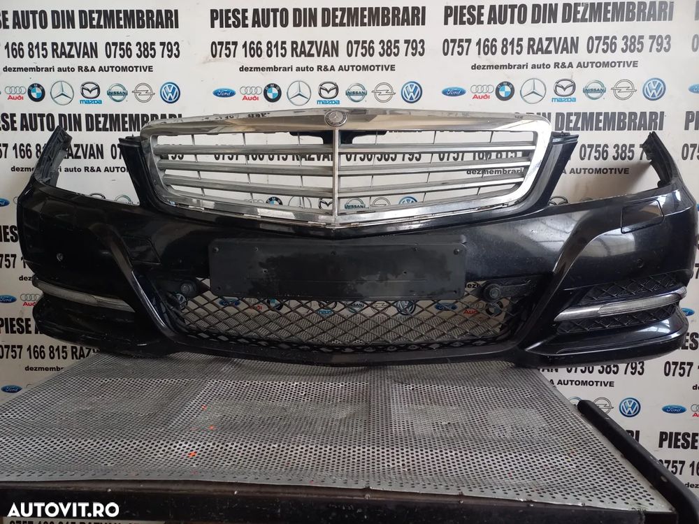 Bara Fata Completa Mercedes C Class W204 Facelift An 2011-2012-2013-2014-2015 Cu Spalatoare Far Si - 2