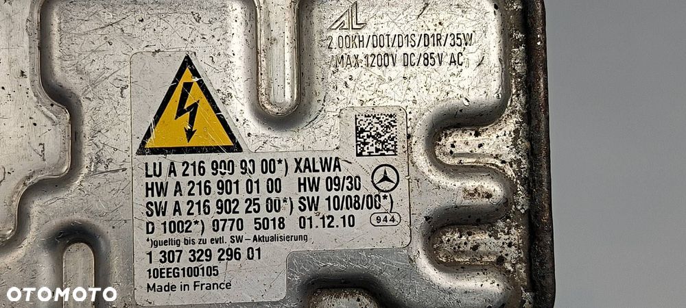 PRZETWORNICA MERCEDES-BENZ S350 130732929601 - 3