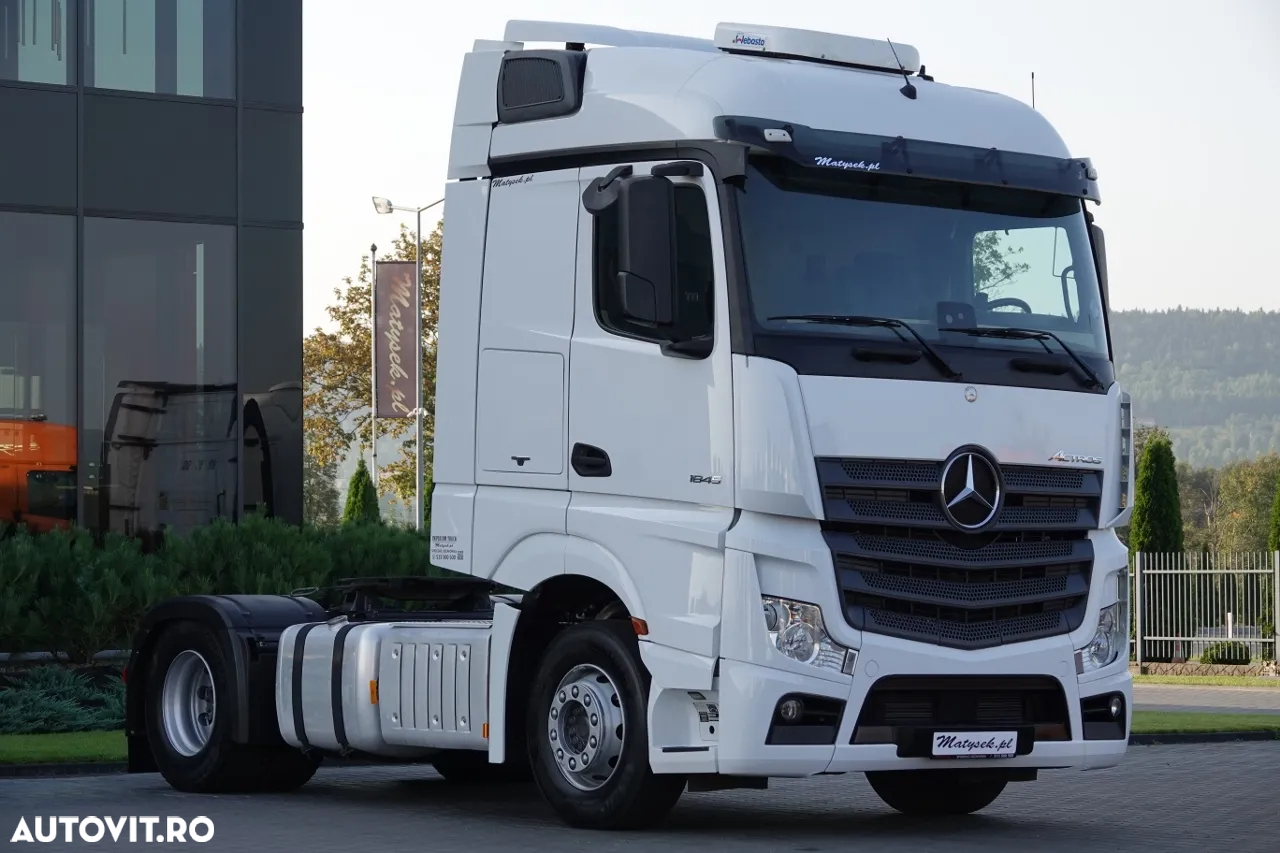 Mercedes-Benz ACTROS 1845 / I-PARK COOL / FĂRĂ RETARDER / 2017 / STREAM SPACE / IMPORTAT - 2