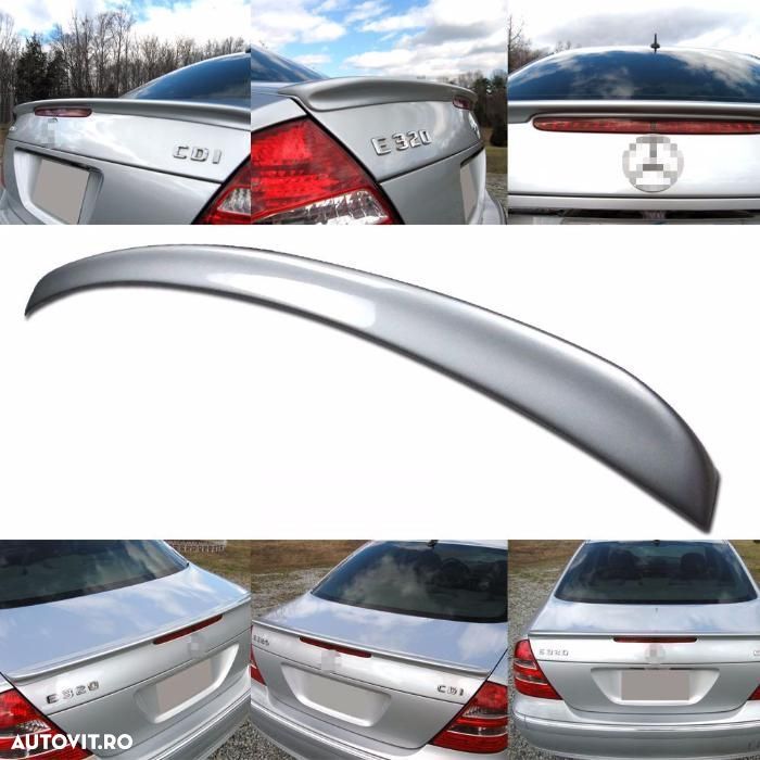 Eleron Portbagaj Mercedes W211 model AMG E Class Klasse Plastic Abs  CALITATE PREMIUM ⭐️⭐️⭐️⭐️⭐️ - 5