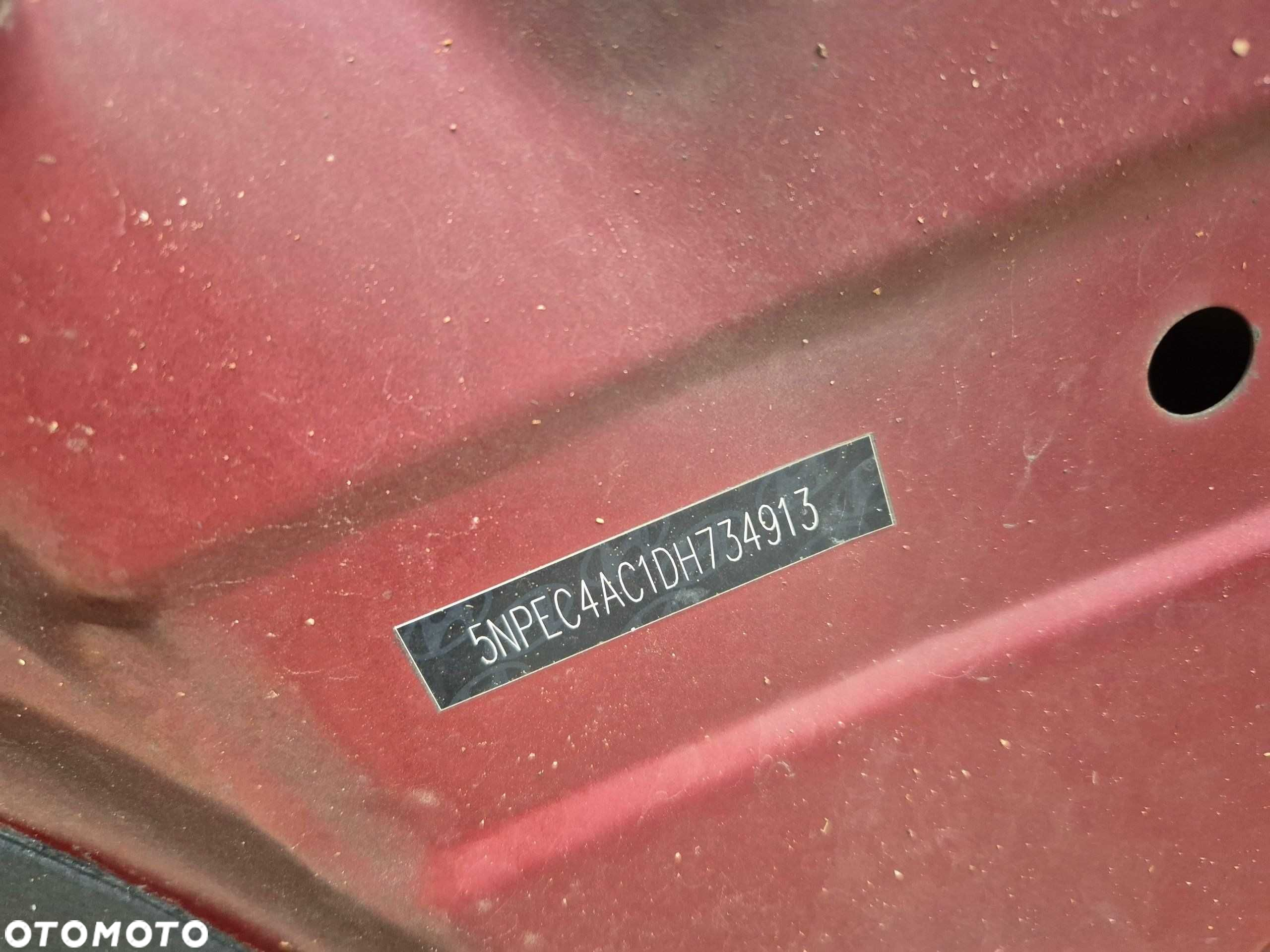 Hyundai Sonata Maska pokrywa 2011 - 2014 - 5