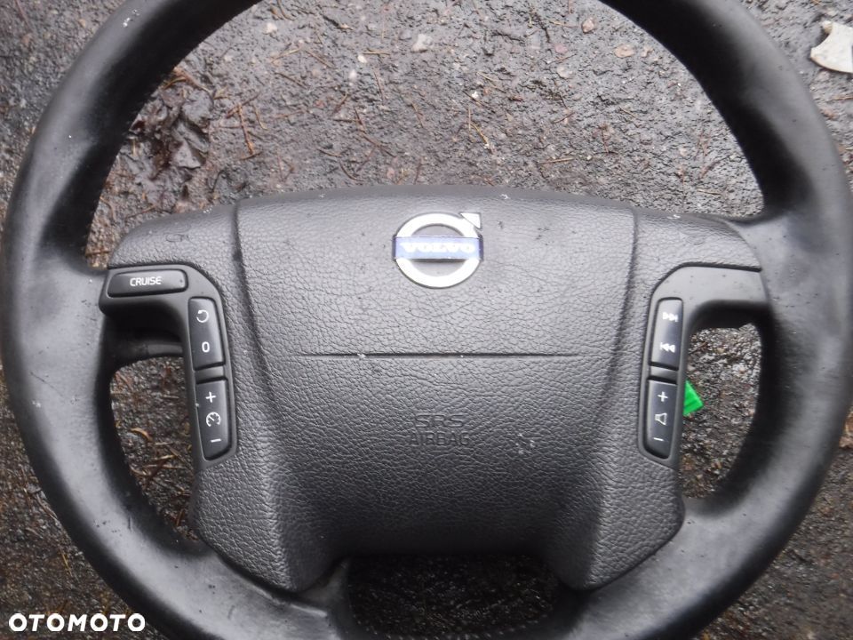 Volvo XC70 kierownica skorzana - 3