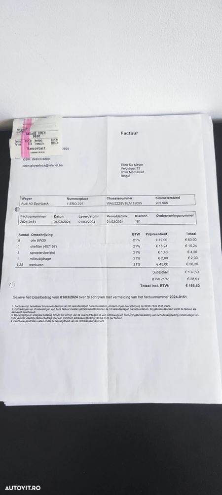 Audi A3 1.6 TDI Sportback Attraction - 18