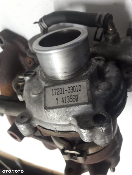 Turbosprężarka TOYOTA YARIS VERSO Mini  1,4 D4D 17201-33010 - 2