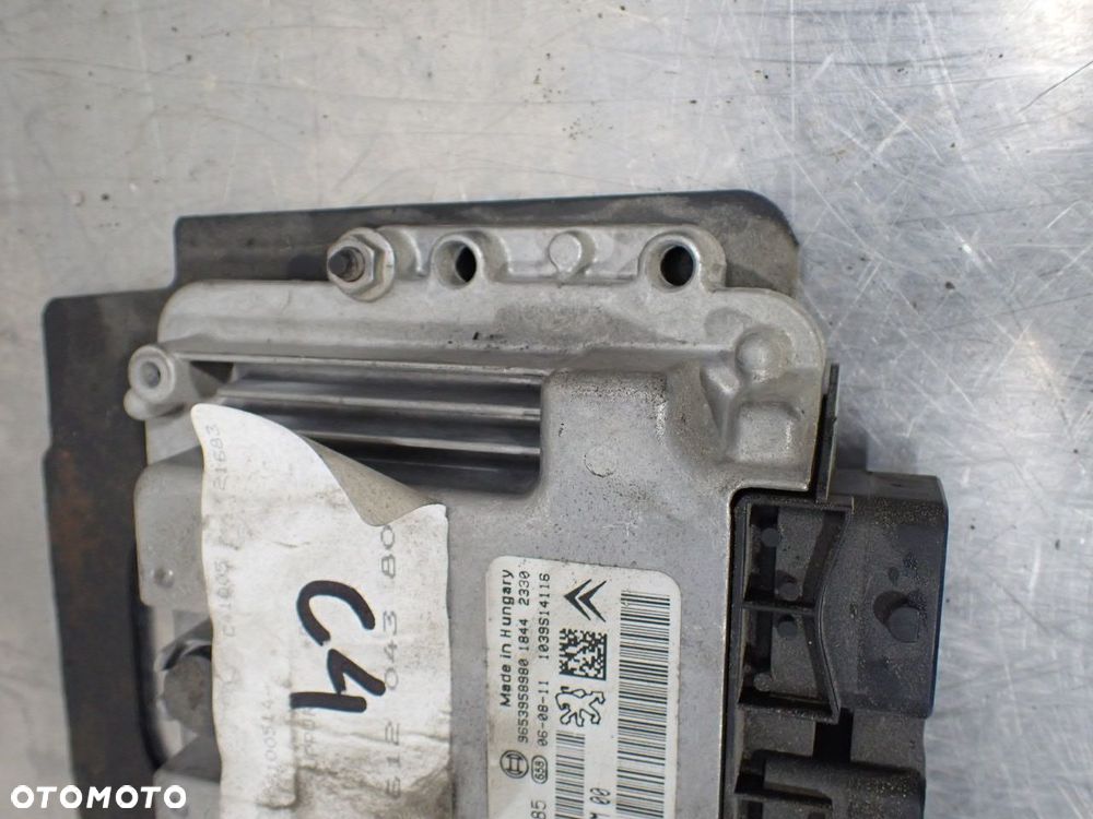 KOMPUTER SILNIKA CITROEN C4 I COUPE 1.6HDI 9661204380 - 3