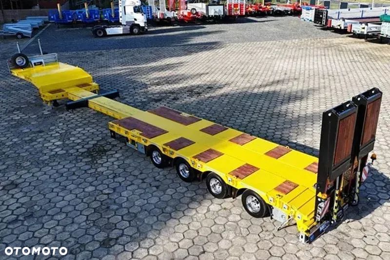 Inny Niska podłoga 4-osie, rozciągana dł. 18,60 m, własne PTO, NAJAZDY HYDRAULICZNE, - 13