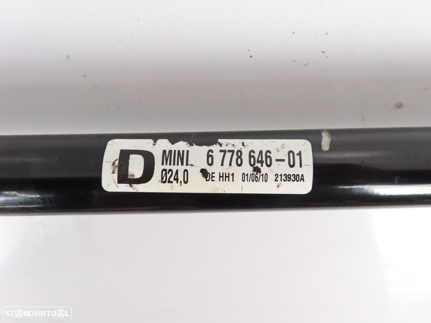 Barra estabilizadora JCW 24mm Frente Seminovo/ Original MINI MINI CLUBMAN (R55)/... - 3