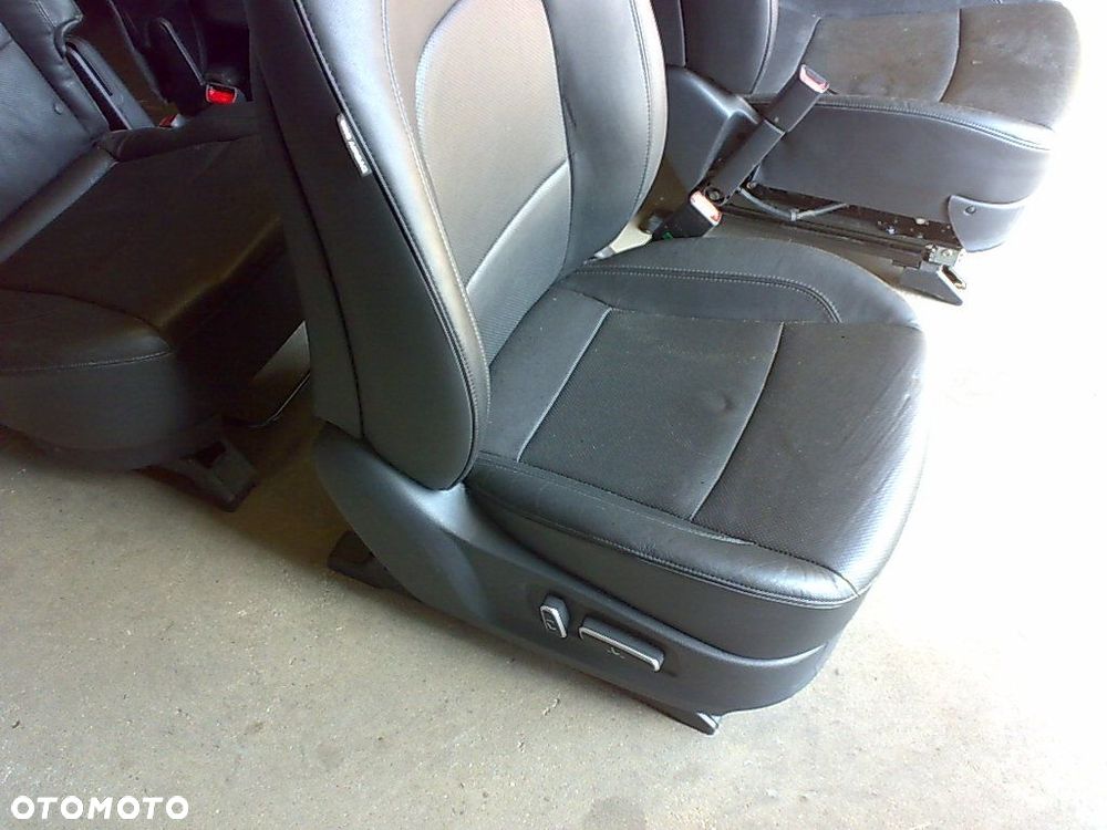 hyundai ix55 veracruz fotele fotel kanapa 7 osób idealne skóra - 3