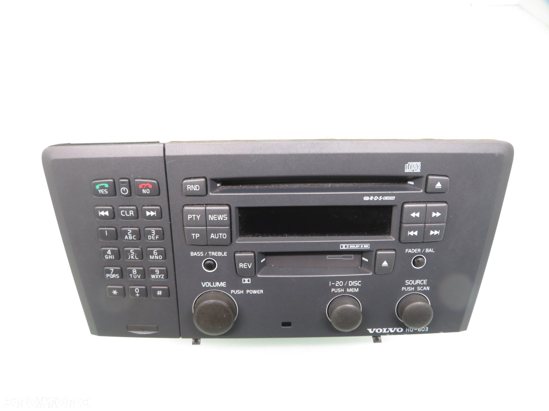RADIO CD PANEL TELEFONU VOLVO S60 I 86511521 8673830 - 1