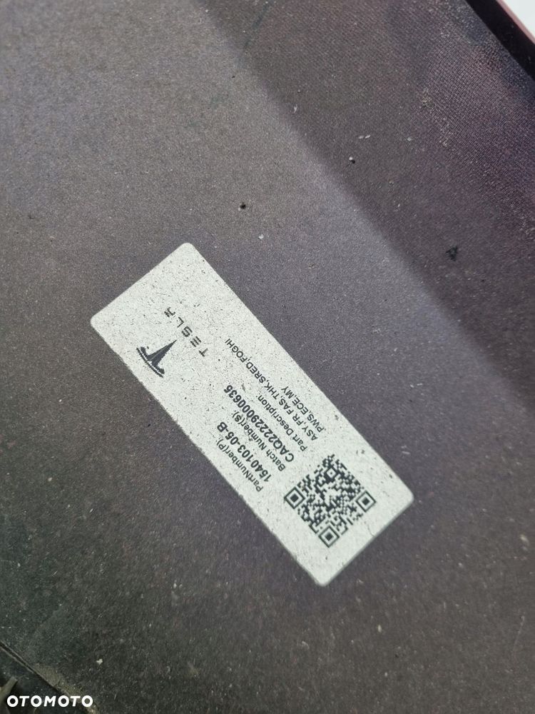 tesla model y zderzak przód przedni ładny - 10