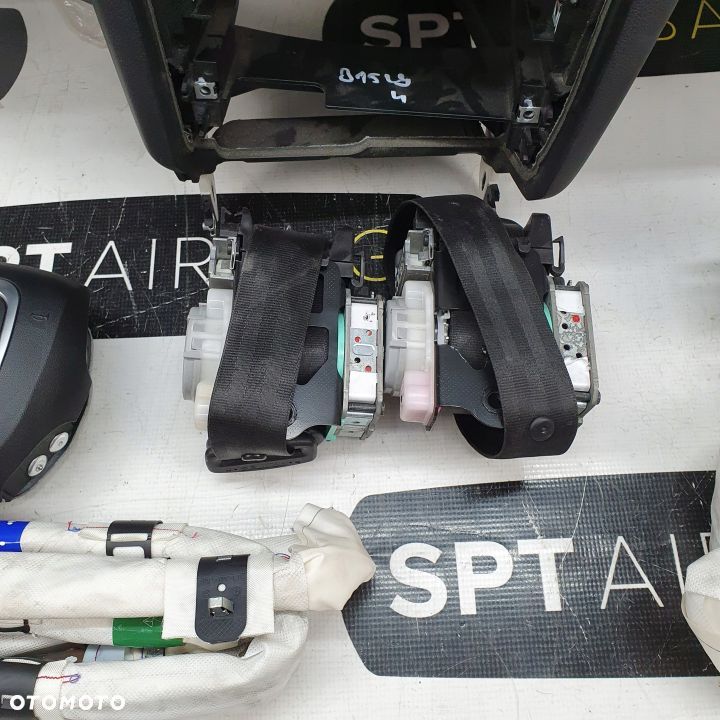 AUDI Q5 8R DESKA ROZDZIELCZA KONSOLA KOKPIT PULPIT PODUSZKI AIRBAG AIR BAG PASY KIT SET - 8