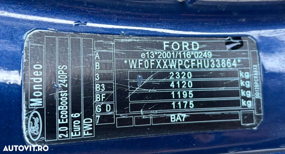 Ford Mondeo 2.0 EcoBoost Titanium - 2