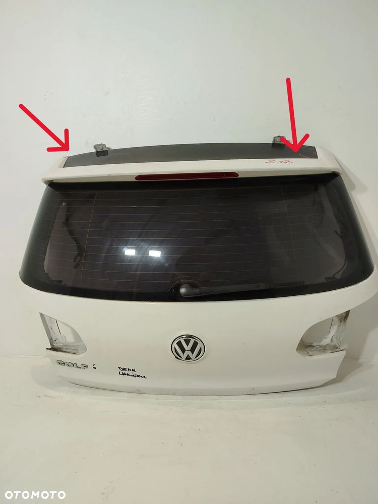 klapa bagażnika tylna VW GOLF VI 08-12 - 6