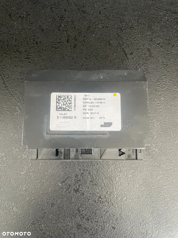 BMW I3  MODUŁ KLIMATYZACJI 6842986 - 1