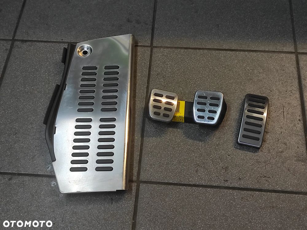 VW AUDI SEAT SKODA NAKŁADKI NA PEDAŁY AUDI A3 8L VW GOLF 4 BORA SEAT LEON 1 TOLEDO 2 SKODA OCTAVIA 1 WYSYŁKA !!!! - 1