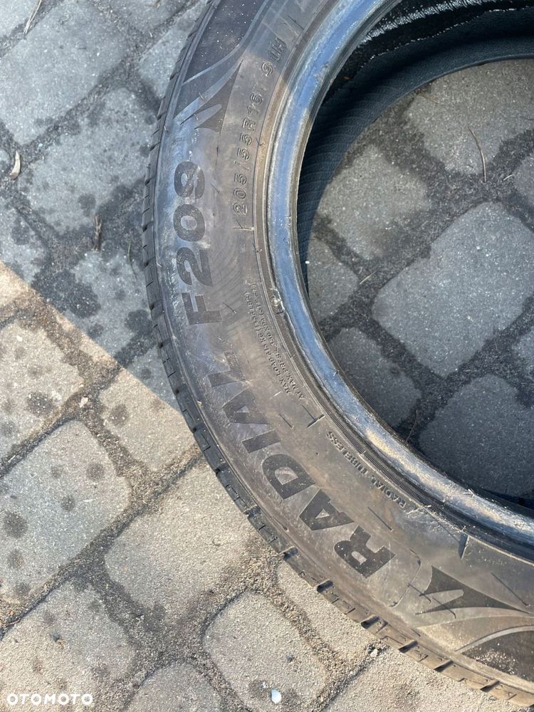 opony lato 2 szt minerva radial f209 205/55r16 2022 r 6,5 mm - 4