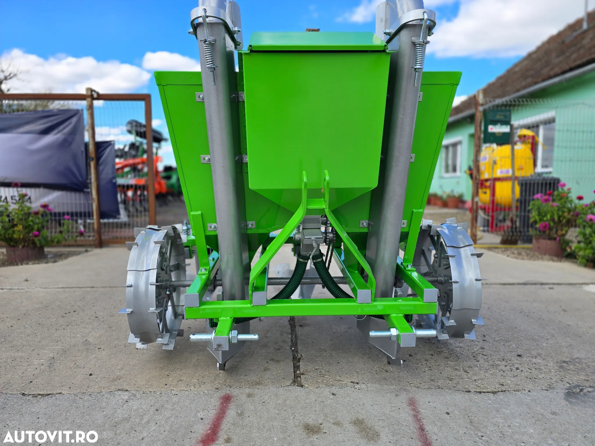 BOMET Plantator GEMINI cartof 2 Rind cu ingrasamint - 2