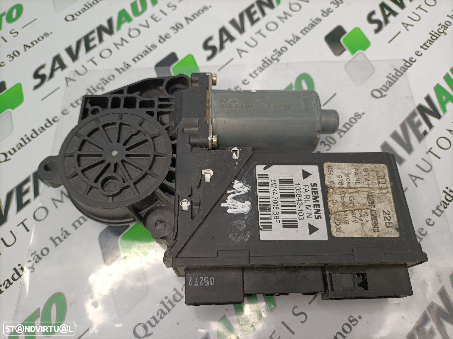 Motor Elevador Frente Esquerdo Audi A4 (8E2, B6) - 2