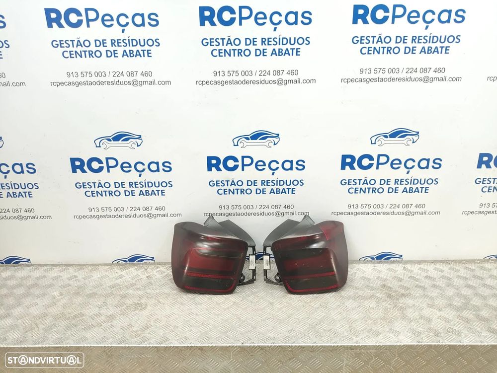 Farolins Tras Traseiros Esquerdo Direito Original BMW Serie 1 F20 5 portas F21 2 portas 7241543 7241544 2011 - 2014 - 5