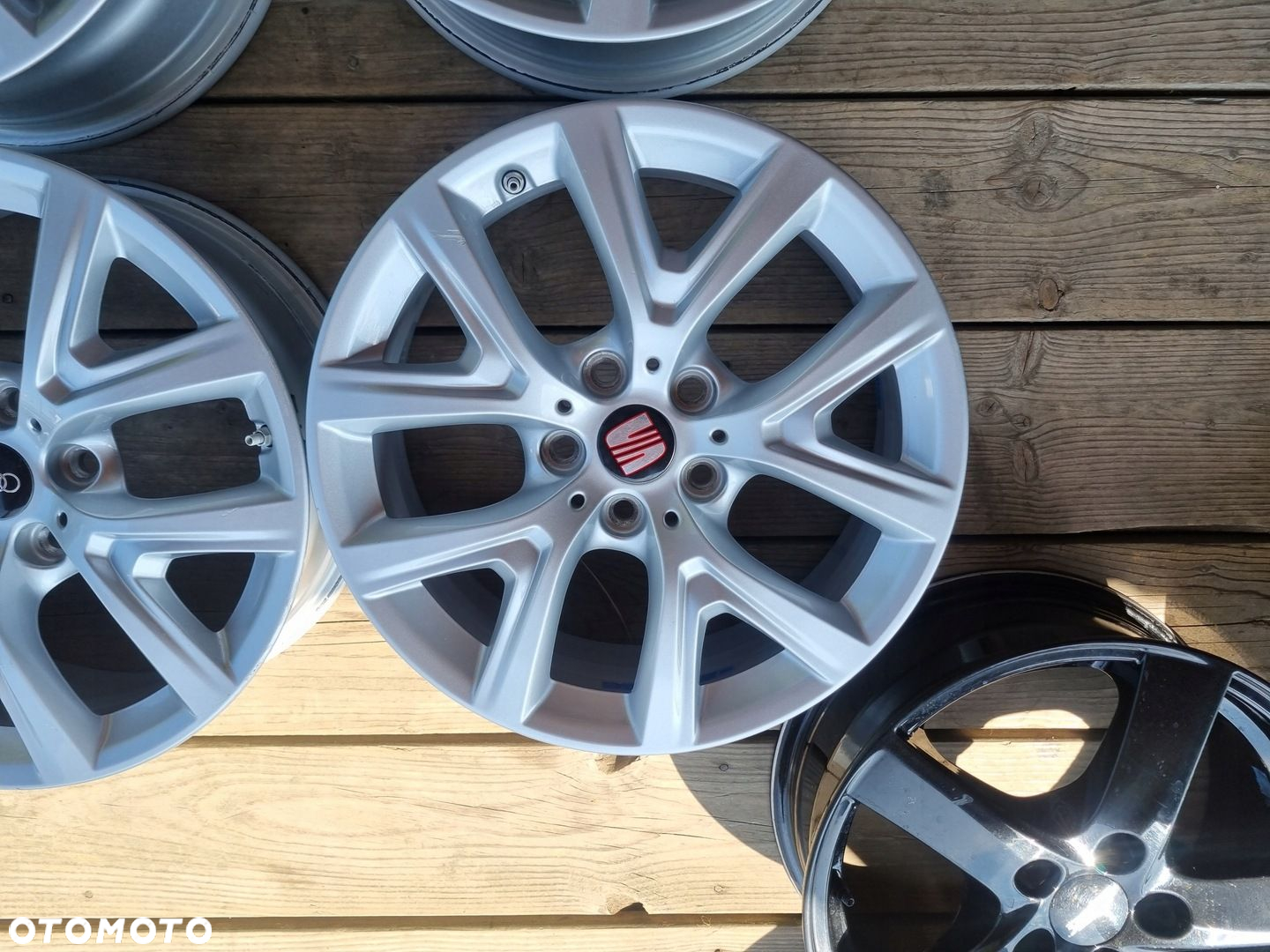 AUDI A3,Q3,Q2,SKODA octavia,SEAT,VW 6.5X17 ET39 5X112 super stan 4szt. - 8