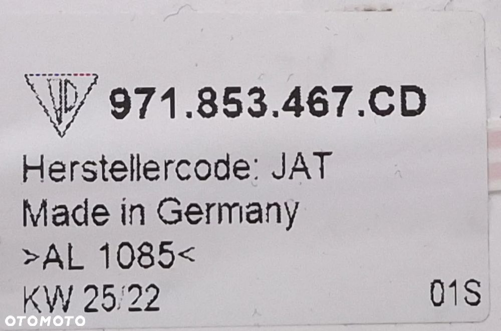 Emblemat lampa Platinum Edition Porsche panamera 971 971853467CD - 6