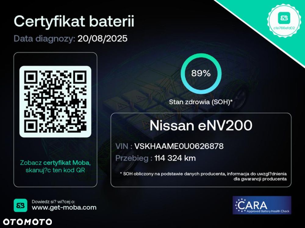 Nissan e-NV200 XL trafic proace ducato expert kanogoo express combo caddy towncar partner boxer berlingo nv200 jumbo L2 H3 VOLTIA xxl - 39