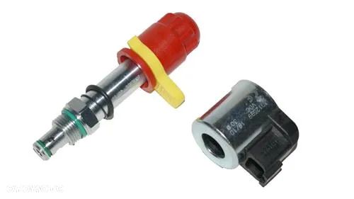 Elektrozawór czerwony z cewka