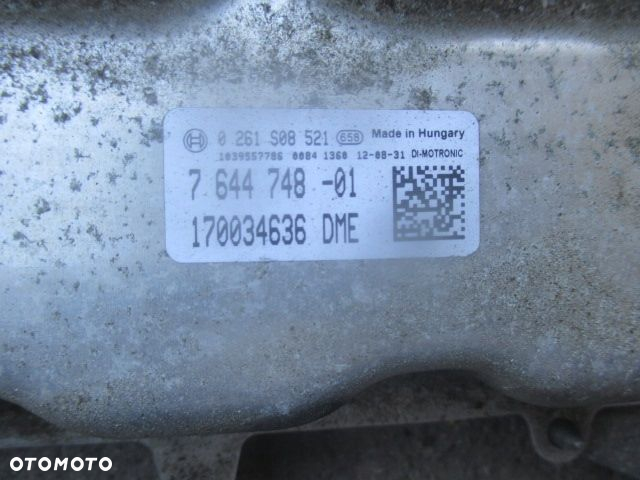 BMW F10 F11 F30 528 STEROWNIK KOMPUTER SILNIKA 7646764 N20 2.0i - 2