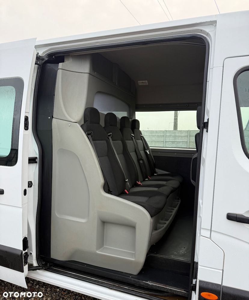 Renault MASTER 6 MIEJSC L3H2 BRYGADOWKA,DOKA, GWARANCJA,3.5t hak. klima,tempomat,kamera - 11