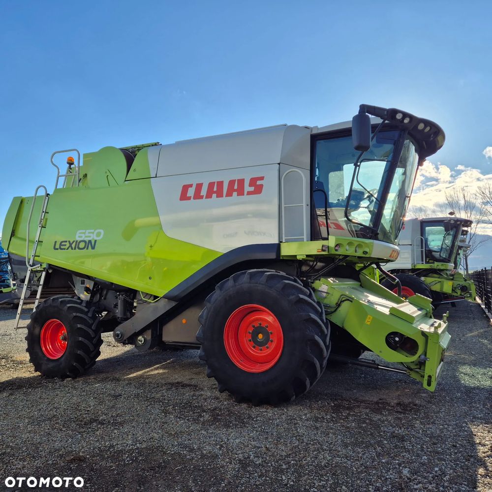 Claas Lexion 650 z hederem - 5
