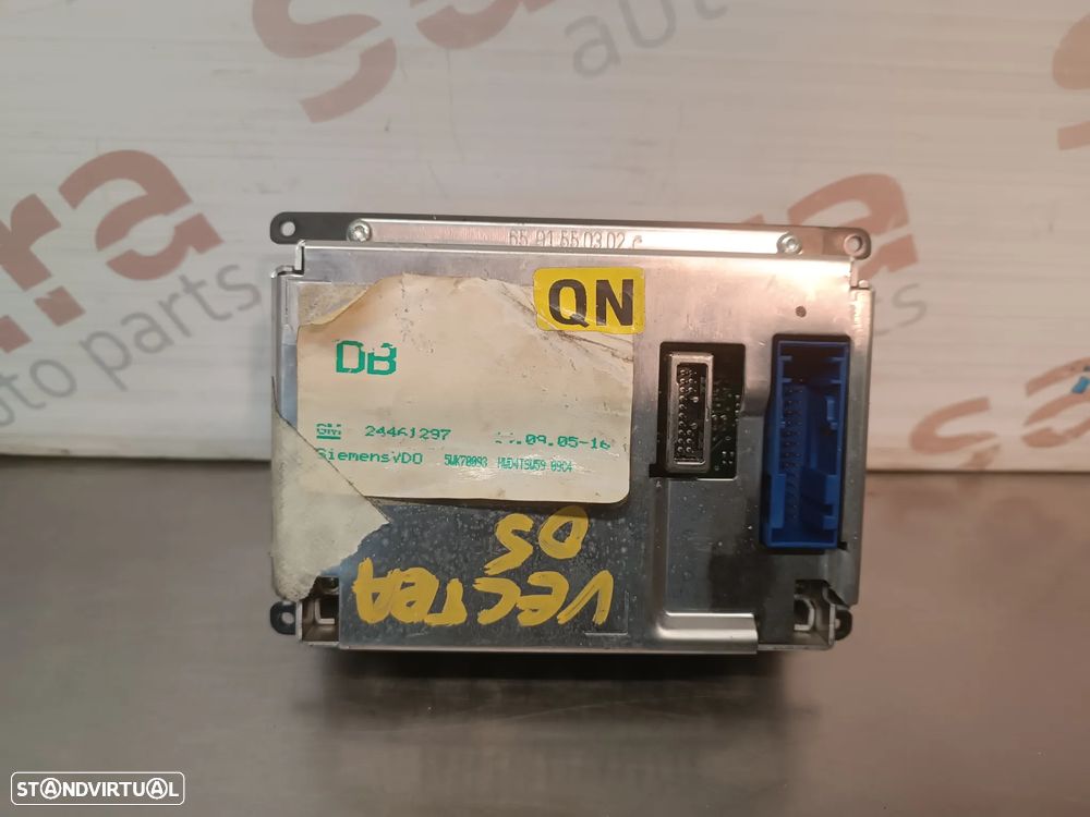 ECRÃ / DISPLAY NAVEGAÇÃO OPEL VECTRA C / SIGNUM 24461297 5WK70093 - 3