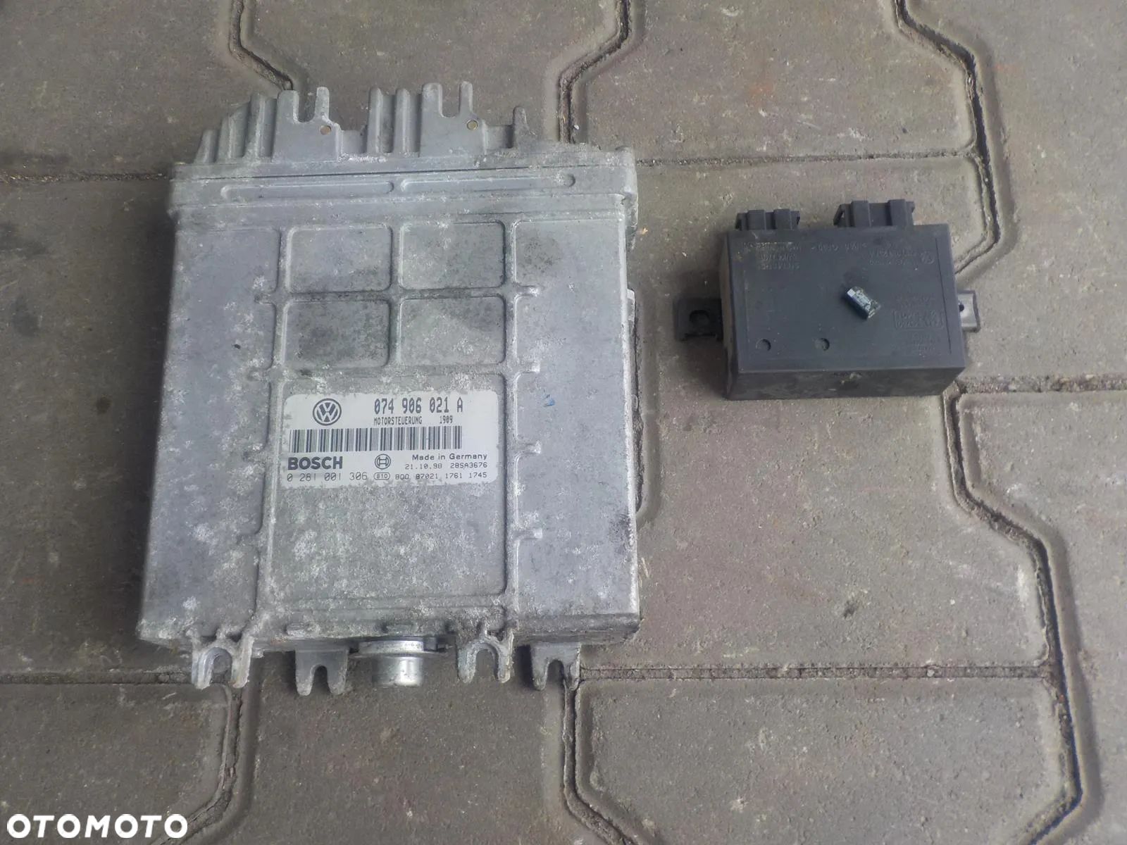 VW T4 2.5 TDI KOMPUTER STEROWNIK 074906021A  IMMO - 1