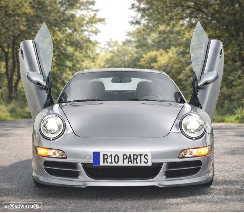 SPOILER LIP FRONTAL PORSCHE 911 997 04-08 GFK PLASTICO ABS - 2