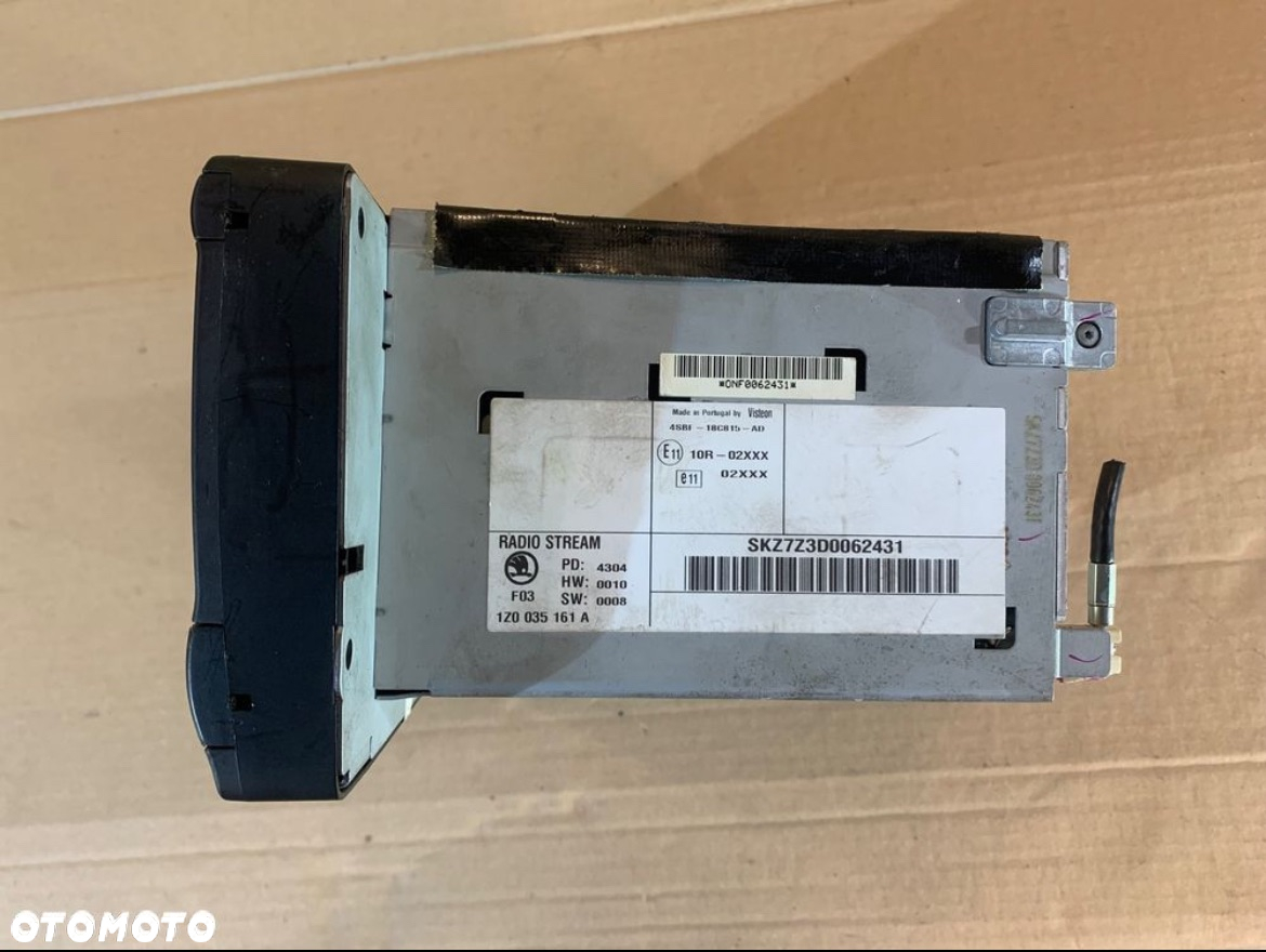 1Z0035161A radio fabryczne Skoda octavia II 2 - 2