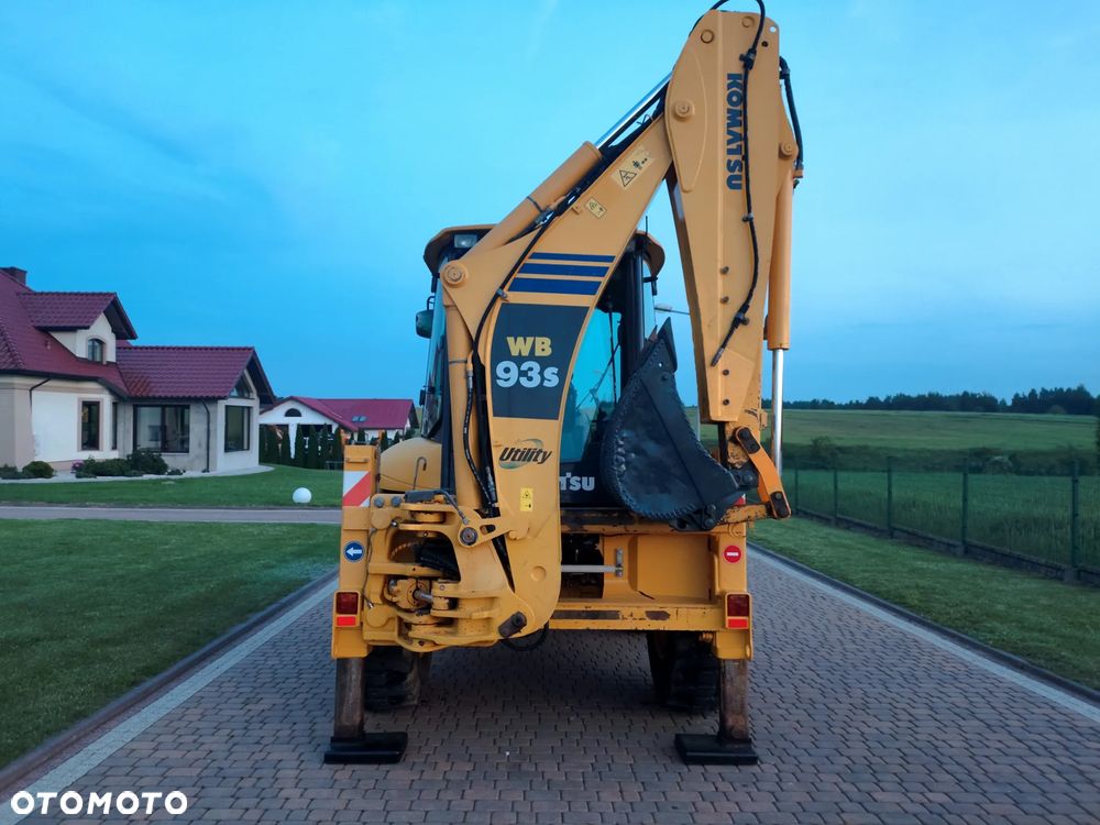 Komatsu WB93 S5 / RÓWNE KOŁA / SPROWADZONA / KOPARKO-ŁADOWARKA / - 4