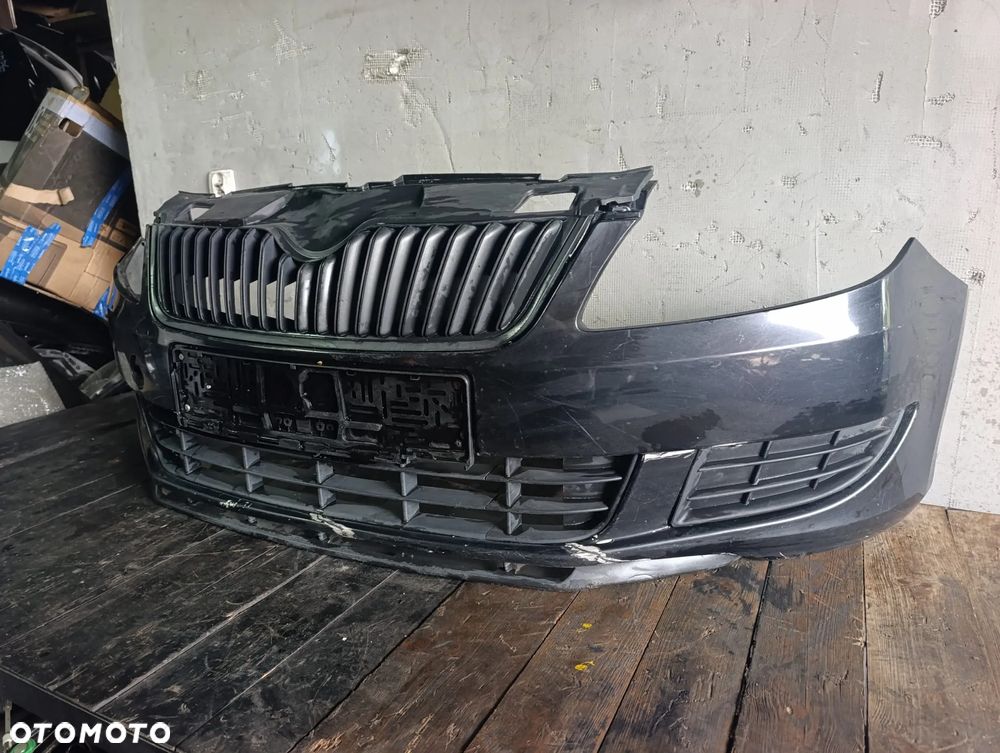 SKODA FABIA II 2 LIFT 10-14r ROOMSTER ZDERZAK PRZÓD - 2