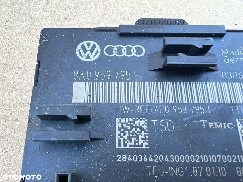 MODUŁ STEROWNIK KOMPUTER DRZWI AUDI A5 8T 8K0959795E - 2