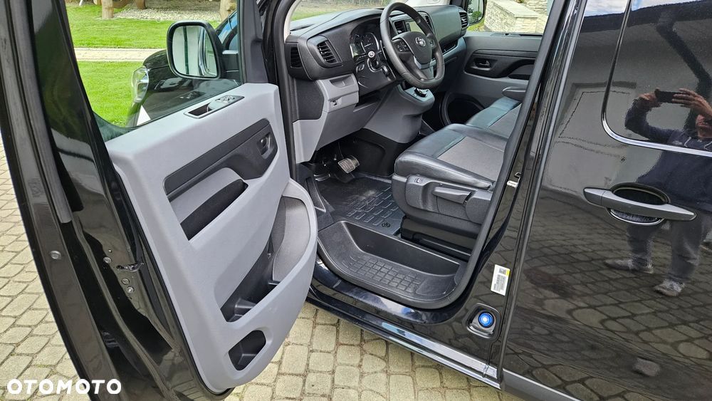 Toyota Proace 2,0D 177KM automat L3 Dłudi 2xDrzwi Nawi Kamera BLIS Klima Parktronik - 11