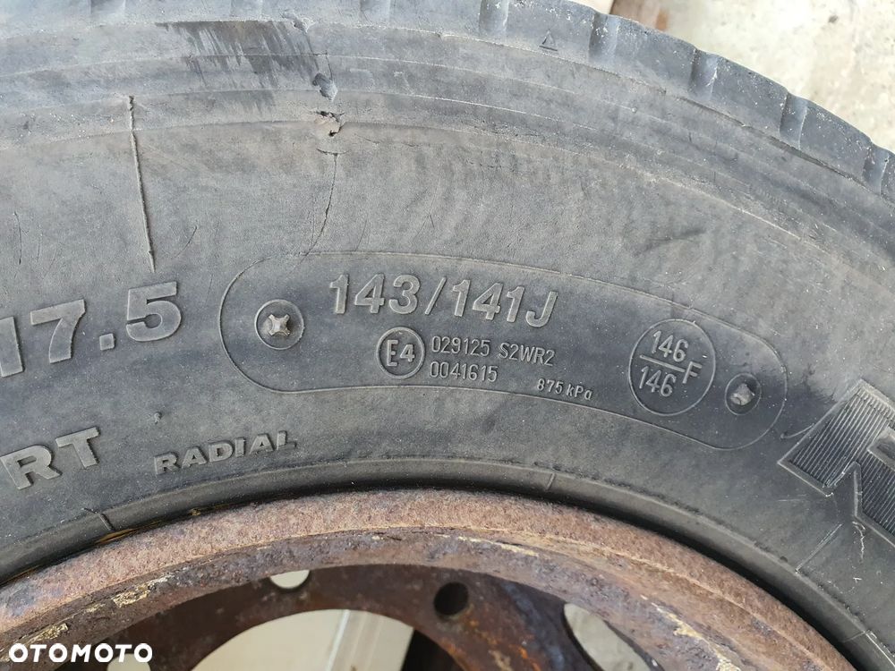 FELGA 17.5 OPONA BRIDGESTONE R-TRAILER  245/70R17.5    IVECO EUROCARGO - 19