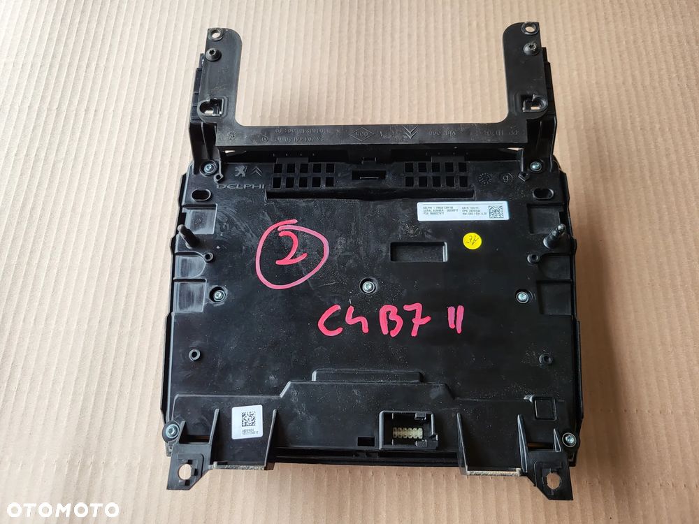 Panel sterowania radiem klimatyzacją Citroen C4 II B7 - 6