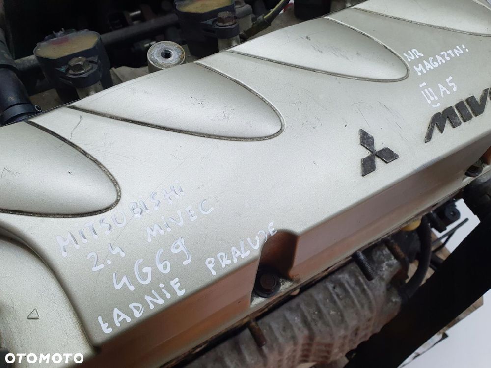 SILNIK KOMPLETNY Mitsubishi Grandis I 2.4 MIVEC test 4G69 - 8