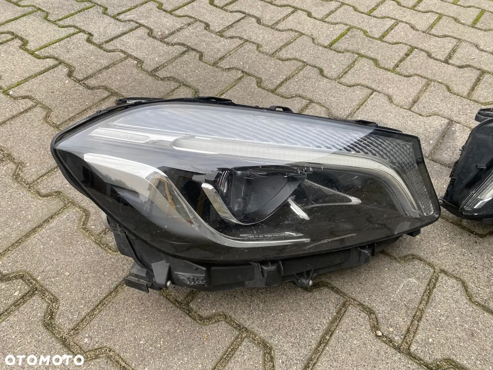 MERCEDES 176 lift lampy przednie led performance kpl. moduly anglik - 2